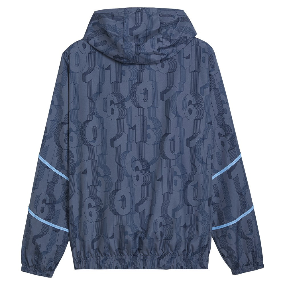 Manchester City 2024/25 Pre-Match Anthem dryCELL Full-Zip Hoodie Jacket Blue | Puma