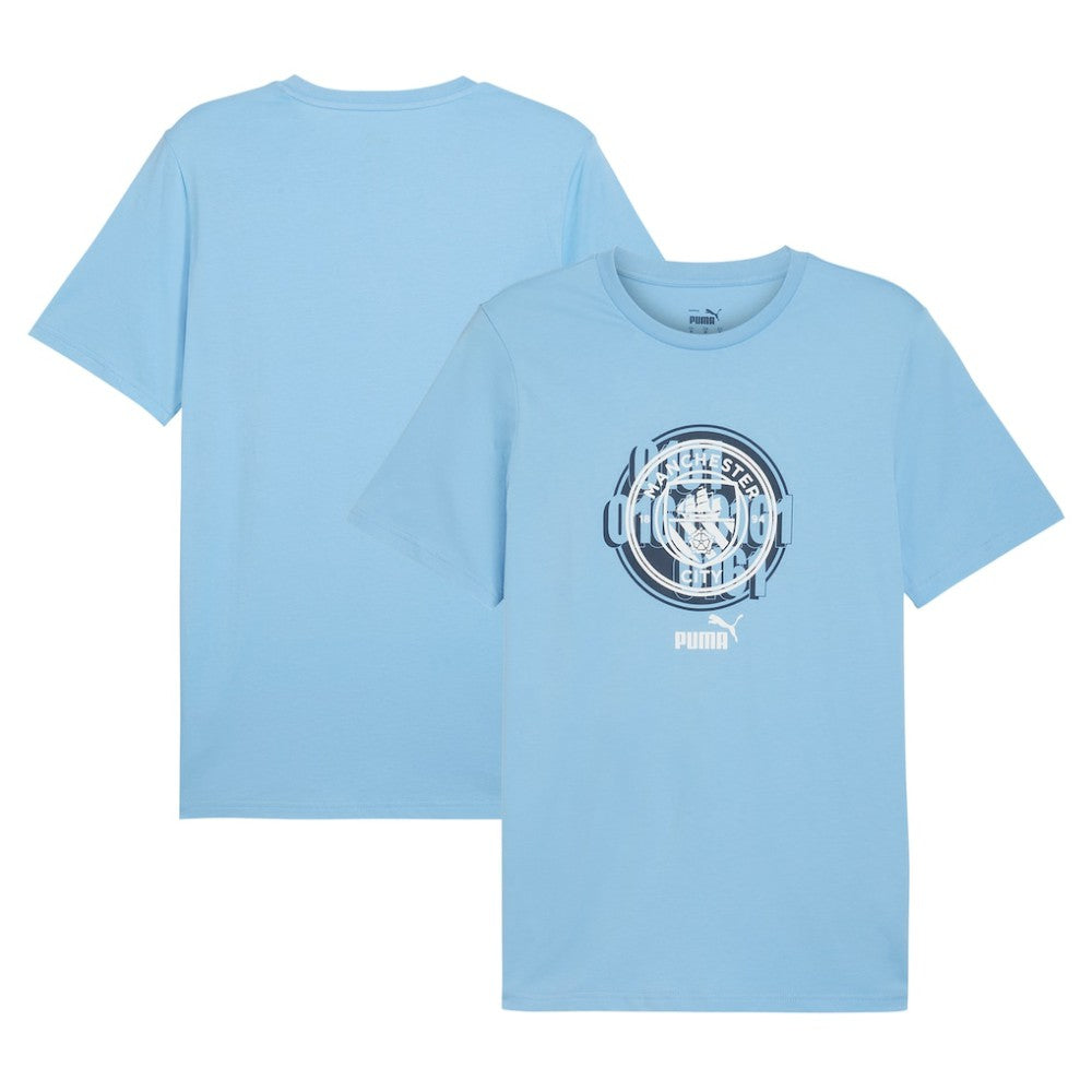 Manchester City ftblCulture T-Shirt Light Blue | Puma discount