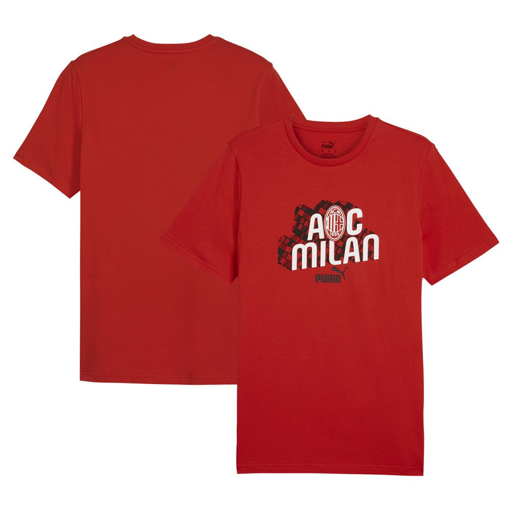 AC Milan ftblCulture T-Shirt Red | Puma Online