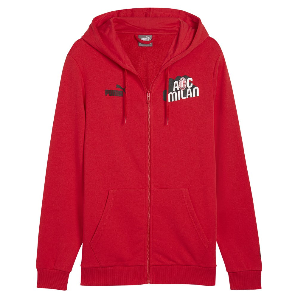 AC Milan ftblCulture Full-Zip Hoodie Red | Puma cheap