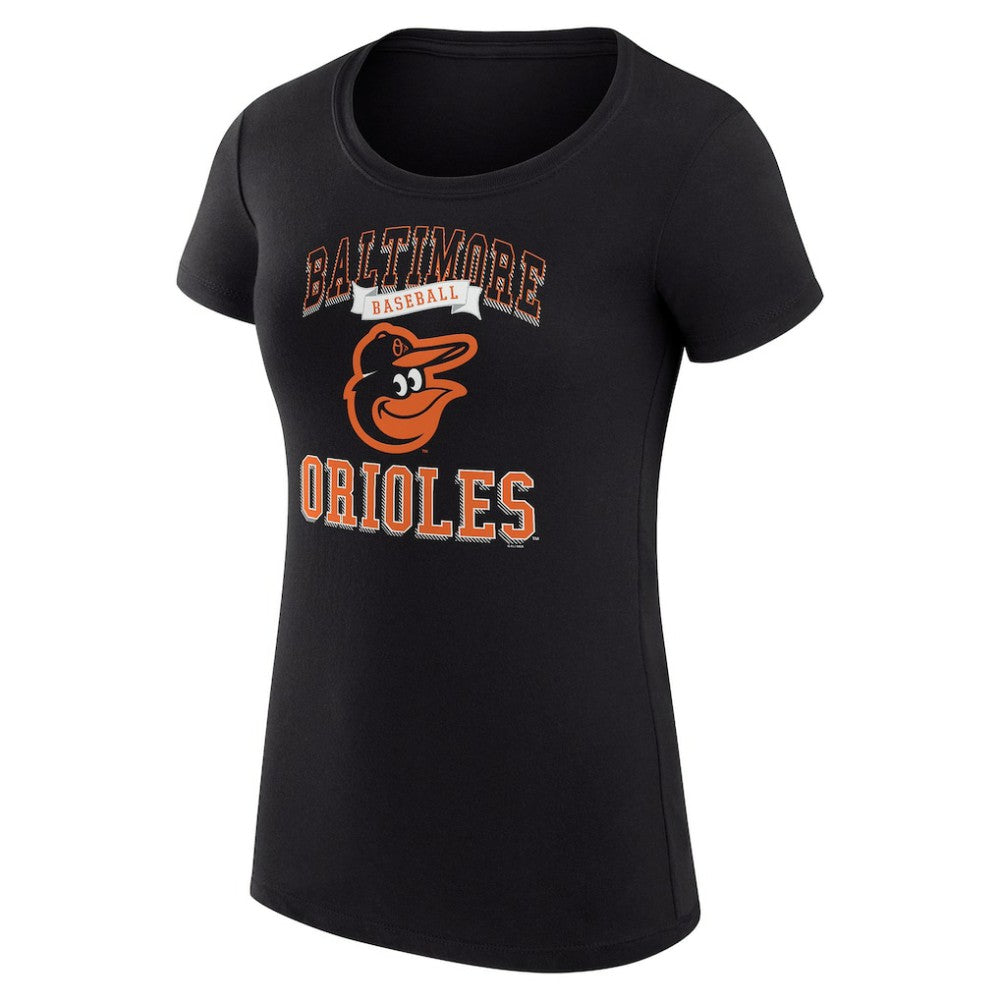 Baltimore Orioles G-III 4Her by Carl Banks Women's Super-Slim Fit Lightweight Team Logo Graphic T-Shirt - MLB
