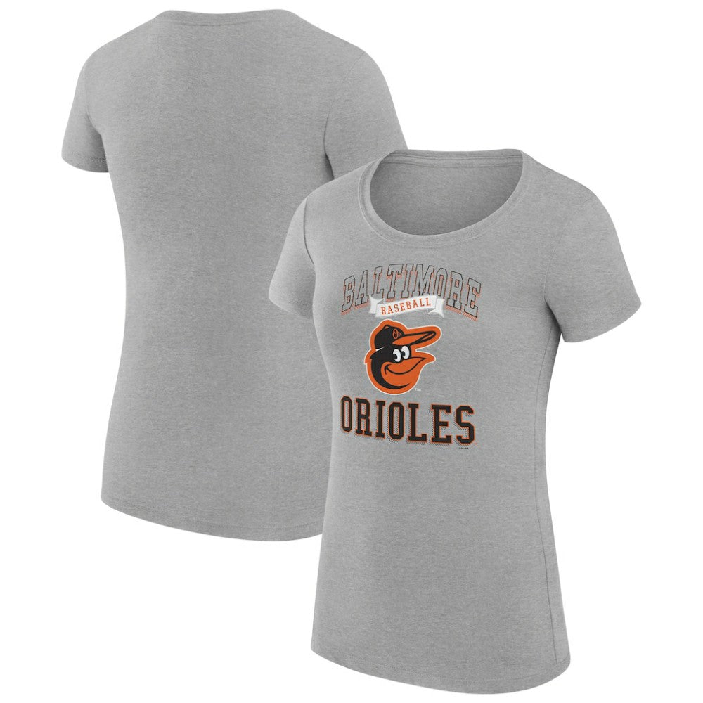 Baltimore Orioles G-III 4Her by Carl Banks Women's Super-Slim Fit Lightweight Team Logo Graphic T-Shirt - MLB