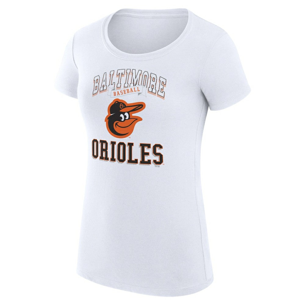 Baltimore Orioles G-III 4Her by Carl Banks Women's Super-Slim Fit Lightweight Team Logo Graphic T-Shirt - MLB