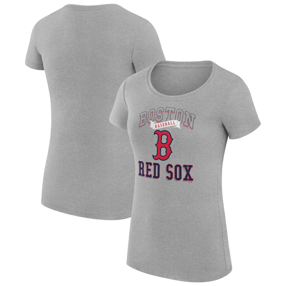 Boston Red Sox G-III 4Her by Carl Banks Women's Super-Slim Fit Lightweight Team Logo Graphic T-Shirt - MLB