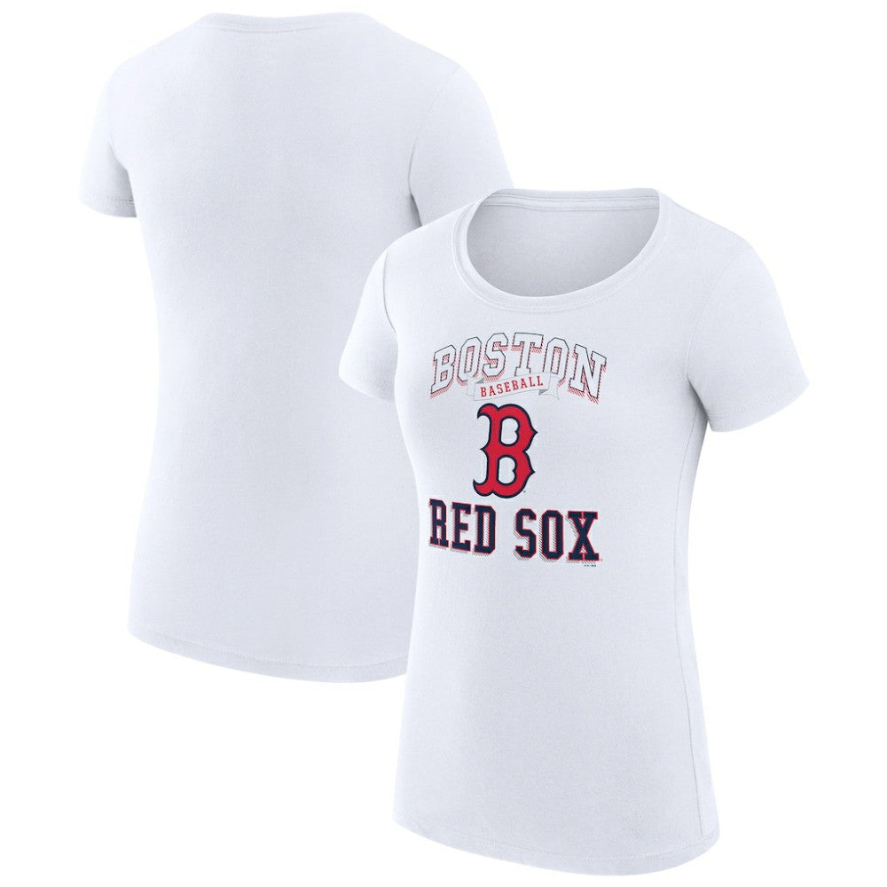 Boston Red Sox G-III 4Her by Carl Banks Women's Super-Slim Fit Lightweight Team Logo Graphic T-Shirt - MLB