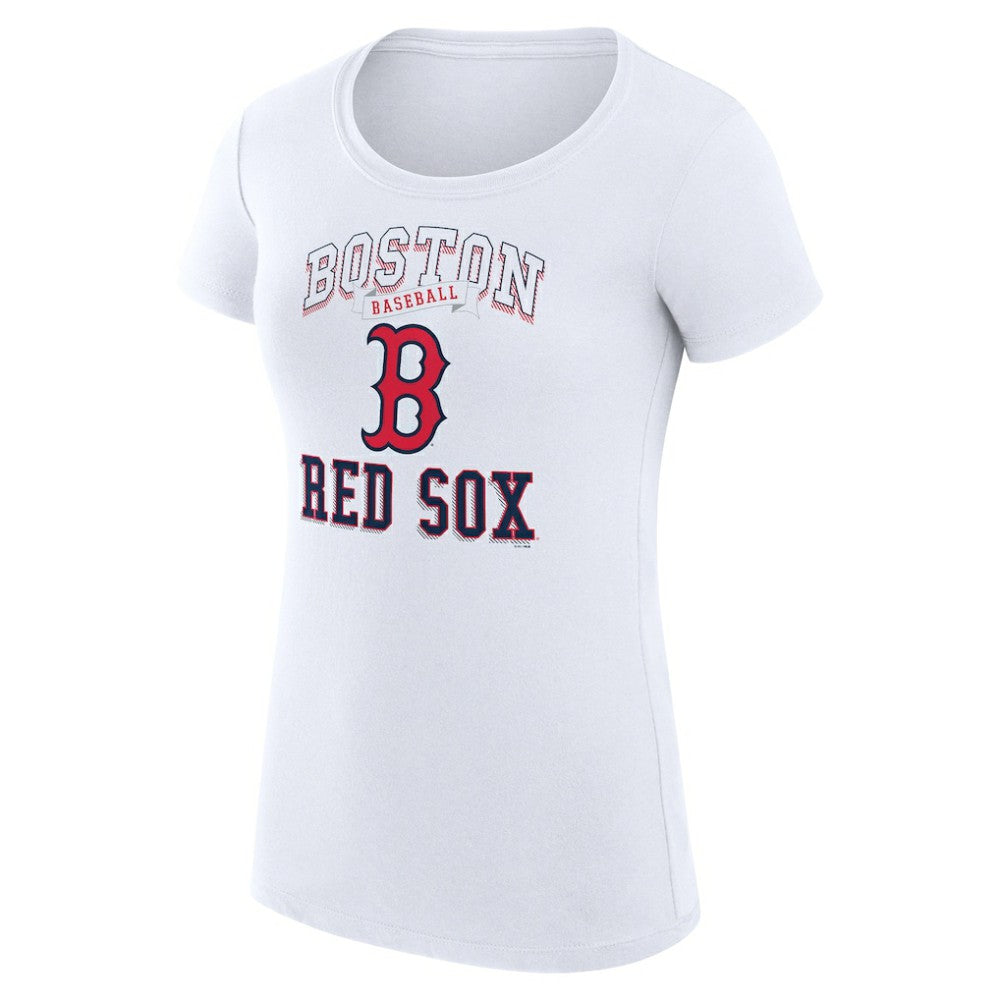 Boston Red Sox G-III 4Her by Carl Banks Women's Super-Slim Fit Lightweight Team Logo Graphic T-Shirt - MLB