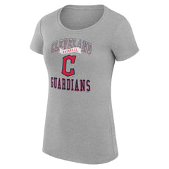 Cleveland Guardians G-III 4Her by Carl Banks Women's Super-Slim Fit Lightweight Team Logo Graphic T-Shirt - MLB