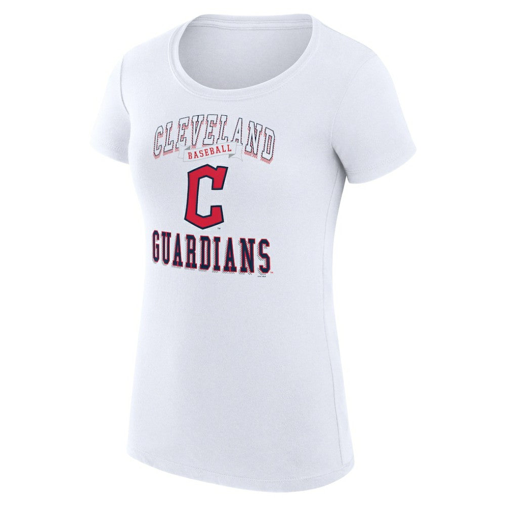 Cleveland Guardians G-III 4Her by Carl Banks Women's Super-Slim Fit Lightweight Team Logo Graphic T-Shirt - MLB