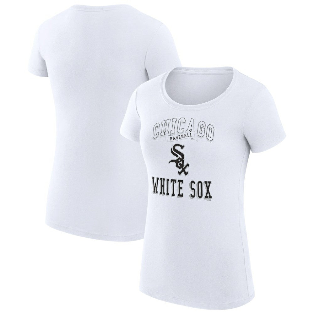 Chicago White Sox G-III 4Her by Carl Banks Women's Super-Slim Fit Lightweight Team Logo Graphic T-Shirt - MLB