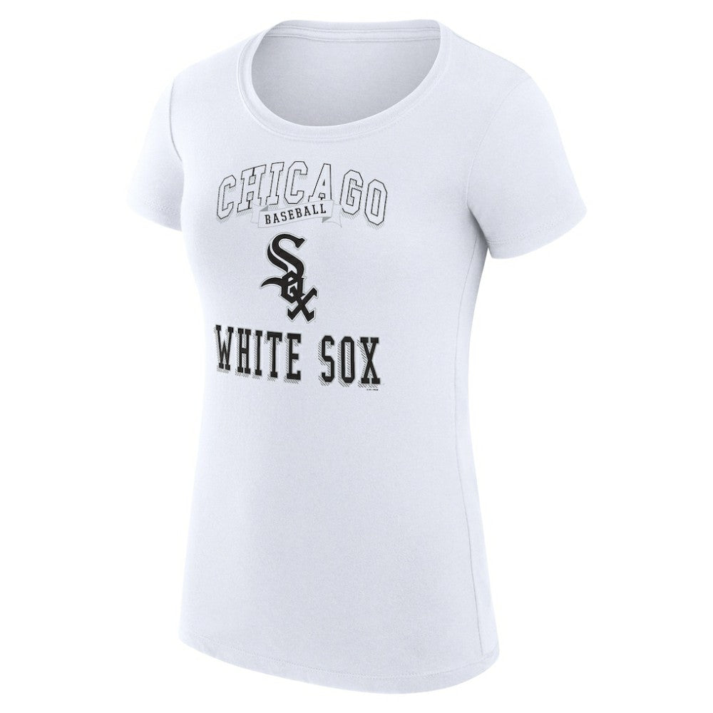 Chicago White Sox G-III 4Her by Carl Banks Women's Super-Slim Fit Lightweight Team Logo Graphic T-Shirt - MLB