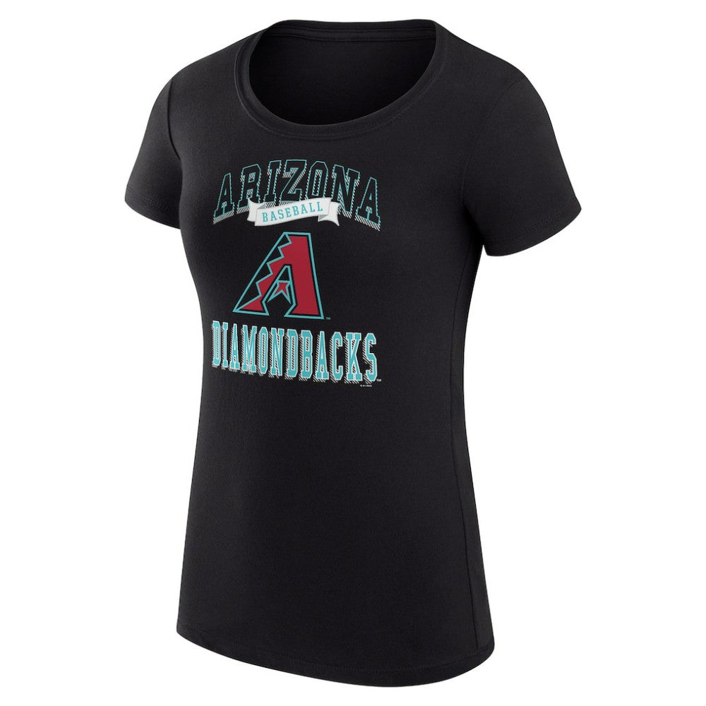 Arizona Diamondbacks G-III 4Her by Carl Banks Women's Super-Slim Fit Lightweight Team Logo Graphic T-Shirt - MLB