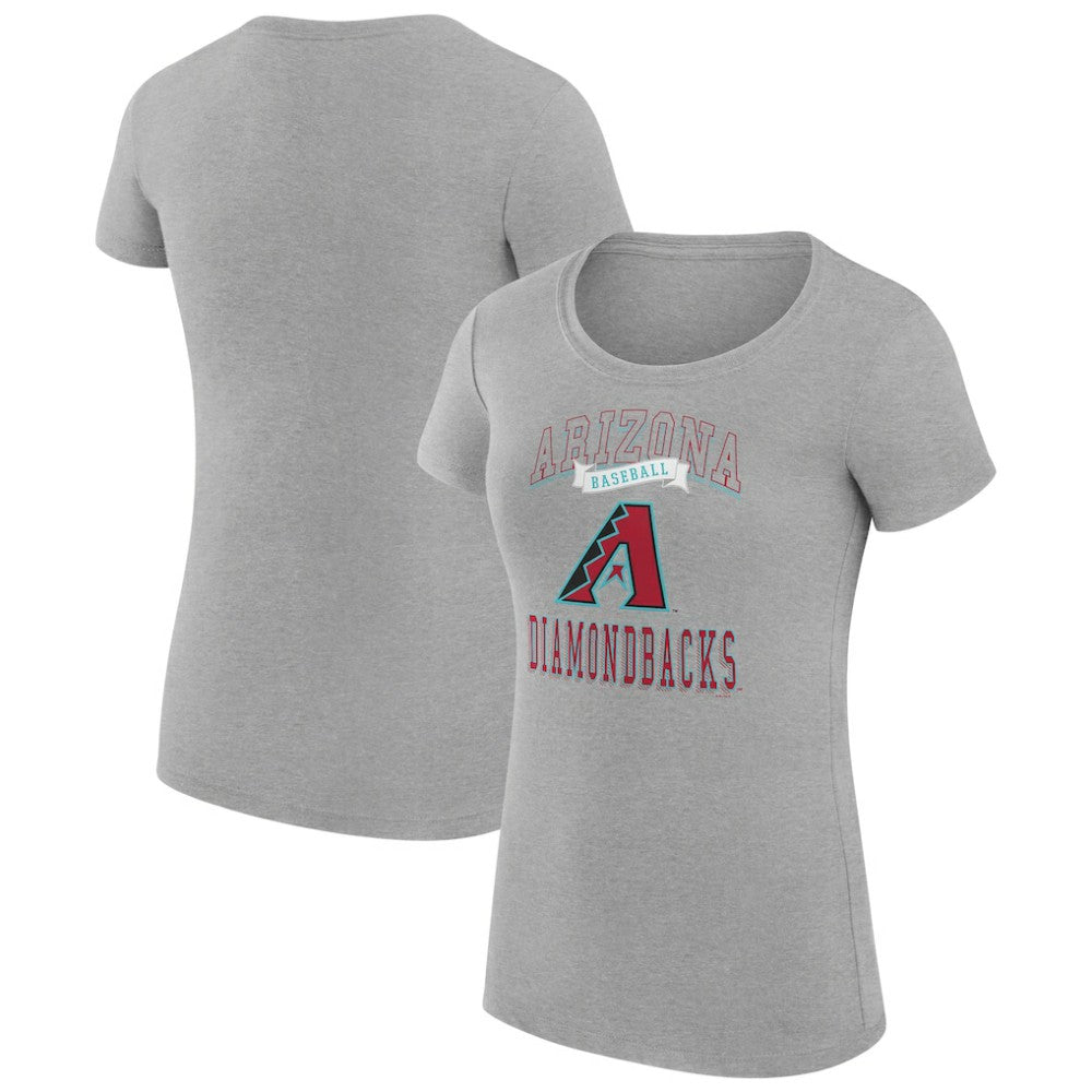 Arizona Diamondbacks G-III 4Her by Carl Banks Women's Super-Slim Fit Lightweight Team Logo Graphic T-Shirt - MLB