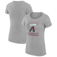 Arizona Diamondbacks G-III 4Her by Carl Banks Women's Super-Slim Fit Lightweight Team Logo Graphic T-Shirt - MLB
