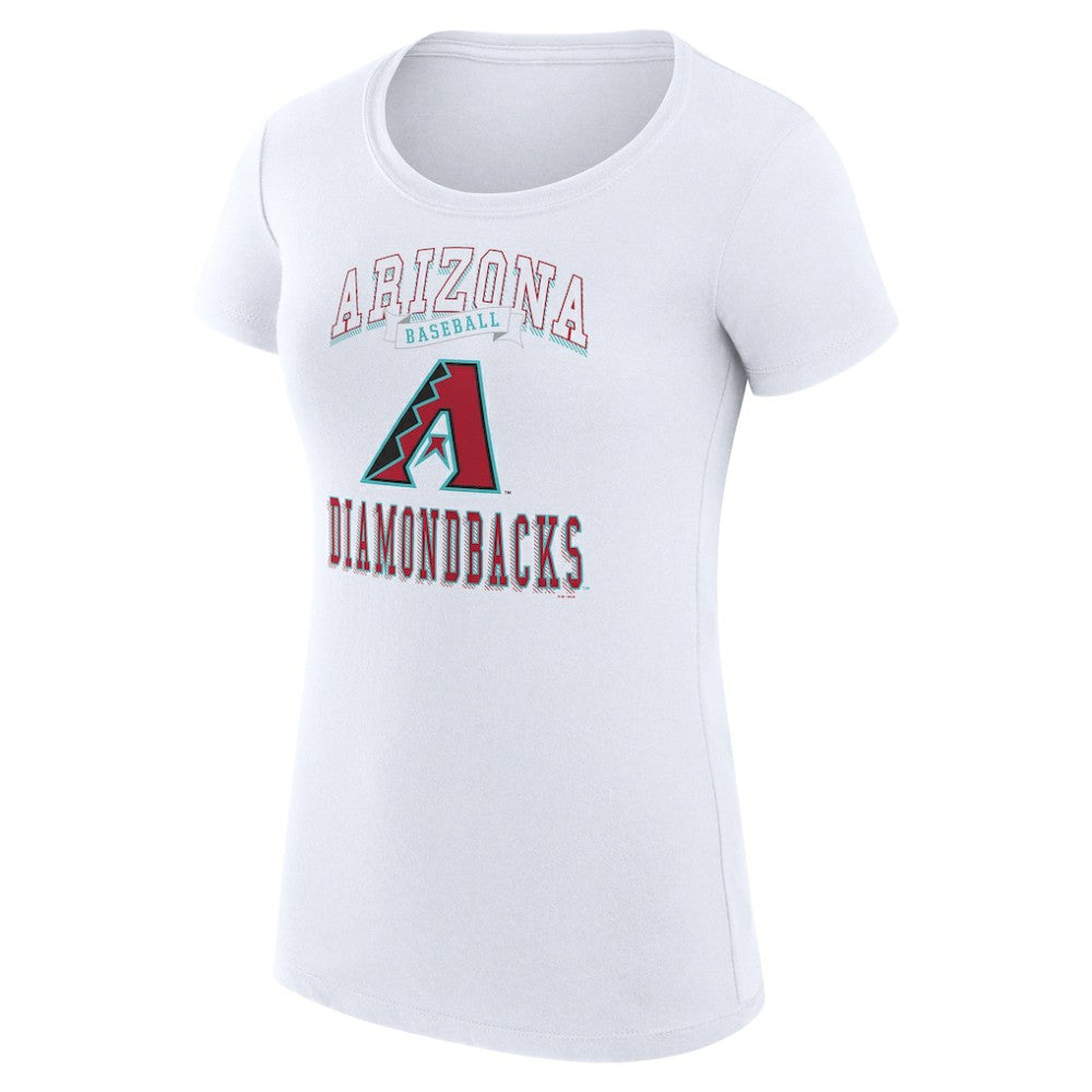 Arizona Diamondbacks G-III 4Her by Carl Banks Women's Super-Slim Fit Lightweight Team Logo Graphic T-Shirt - MLB