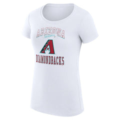 Arizona Diamondbacks G-III 4Her by Carl Banks Women's Super-Slim Fit Lightweight Team Logo Graphic T-Shirt - MLB