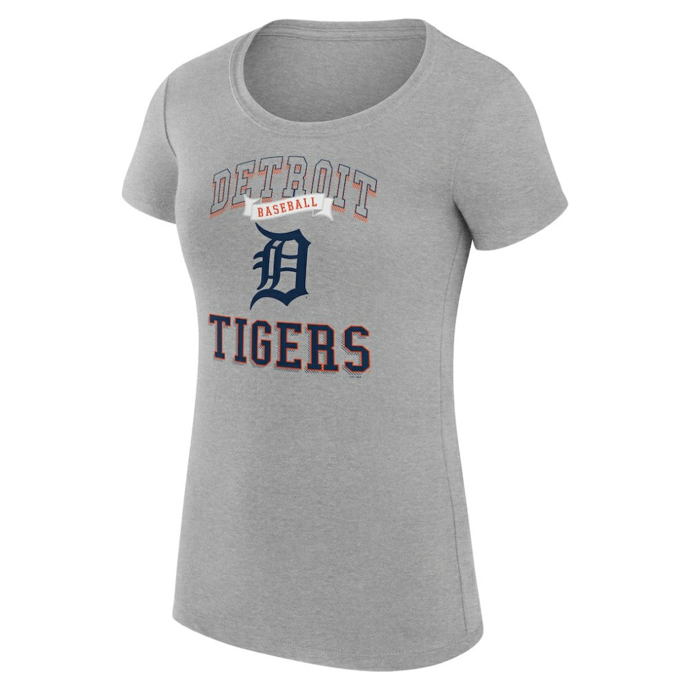 Detroit Tigers G-III 4Her by Carl Banks Women's Super-Slim Fit Lightweight Team Logo Graphic T-Shirt - MLB
