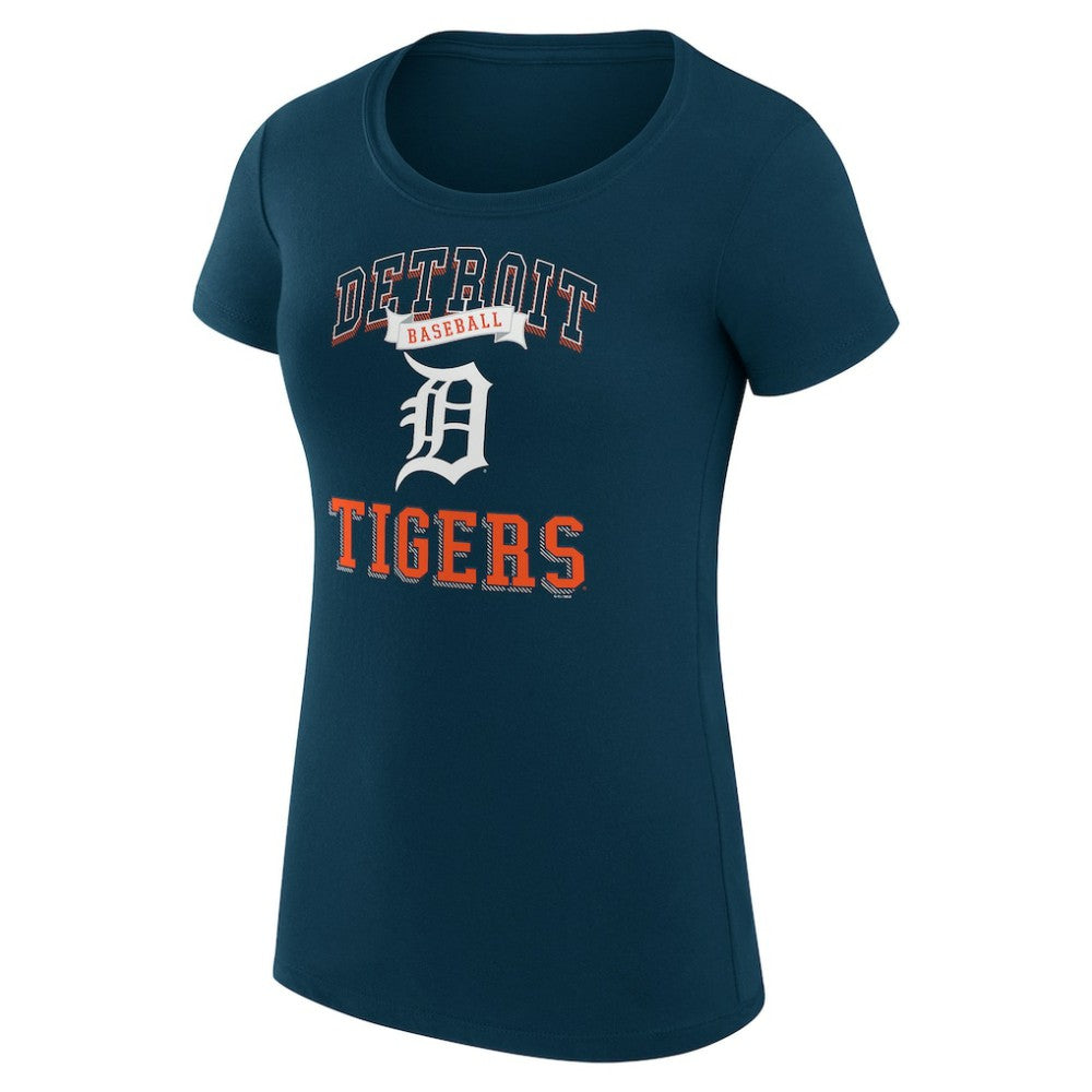 Detroit Tigers G-III 4Her by Carl Banks Women's Super-Slim Fit Lightweight Team Logo Graphic T-Shirt - MLB