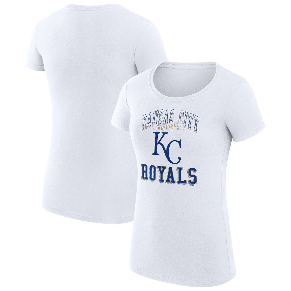 Kansas City Royals G-III 4Her by Carl Banks Women's Super-Slim Fit Lightweight Team Logo Graphic T-Shirt - MLB