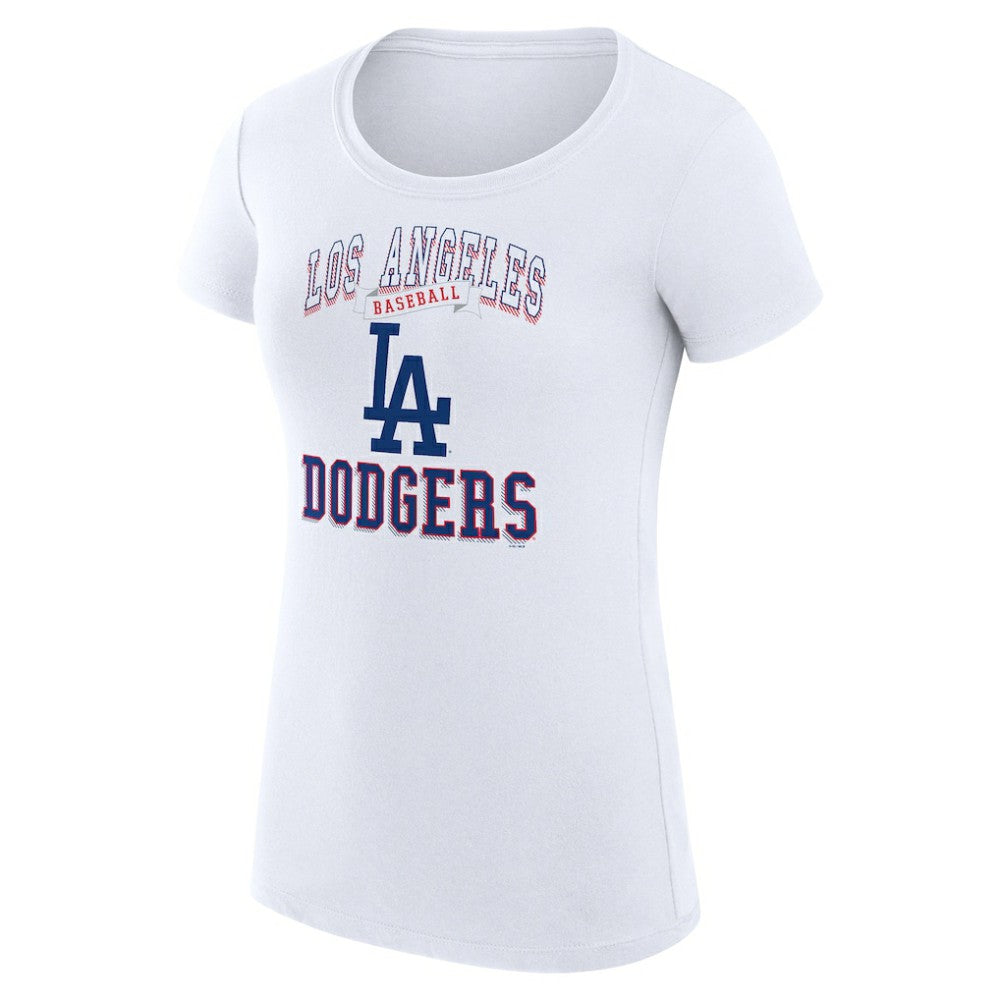 Los Angeles Dodgers G-III 4Her by Carl Banks Women's Super-Slim Fit Lightweight Team Logo Graphic T-Shirt - MLB