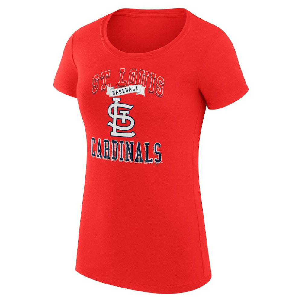 St. Louis Cardinals G-III 4Her by Carl Banks Women's Super-Slim Fit Lightweight Team Logo Graphic T-Shirt - MLB