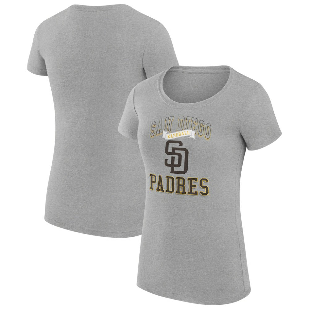San Diego Padres G-III 4Her by Carl Banks Women's Super-Slim Fit Lightweight Team Logo Graphic T-Shirt - MLB