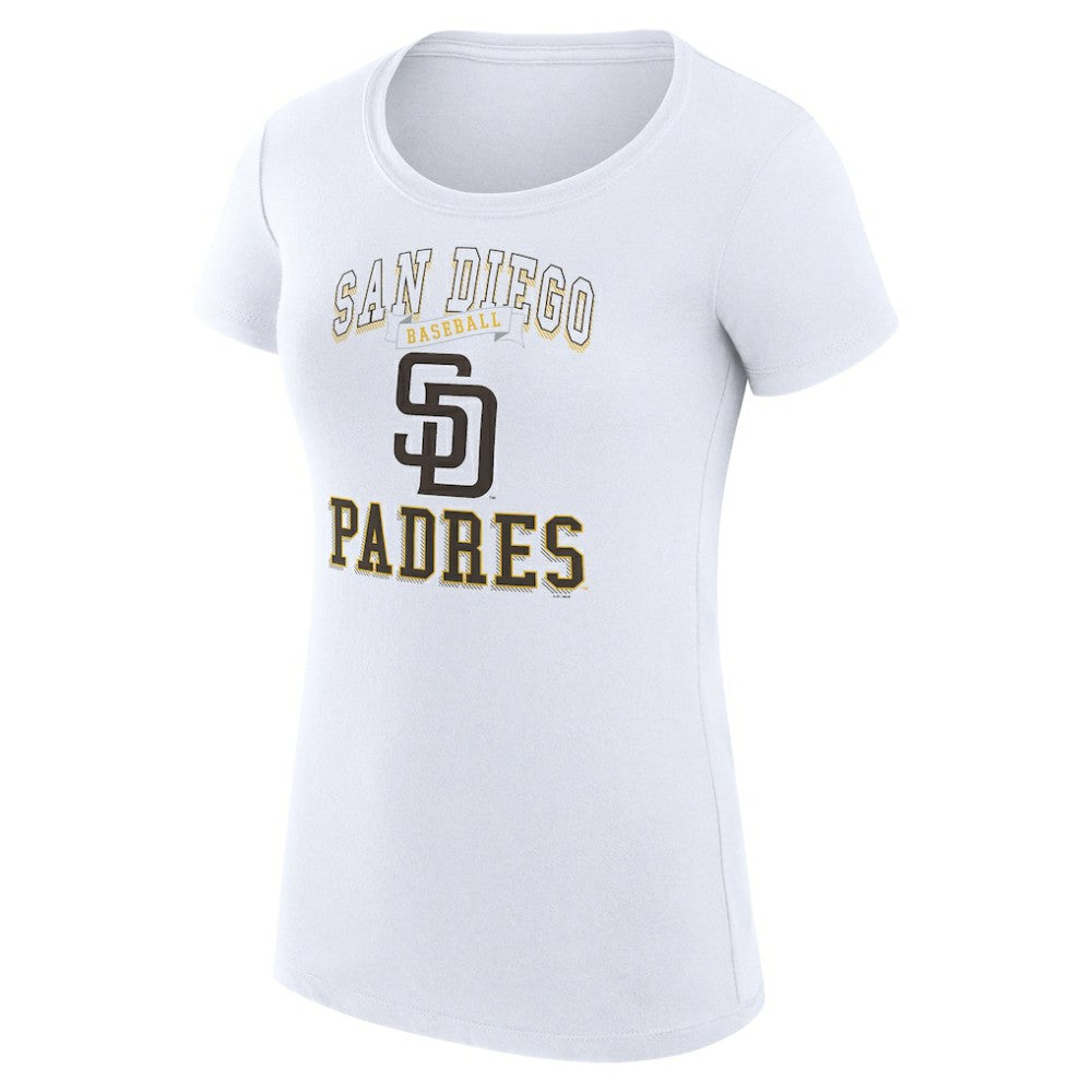 San Diego Padres G-III 4Her by Carl Banks Women's Super-Slim Fit Lightweight Team Logo Graphic T-Shirt - MLB