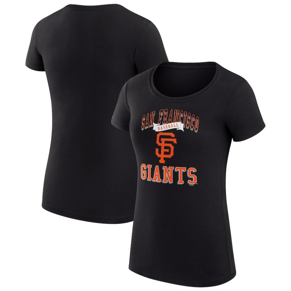 San Francisco Giants G-III 4Her by Carl Banks Women's Super-Slim Fit Lightweight Team Logo Graphic T-Shirt - MLB
