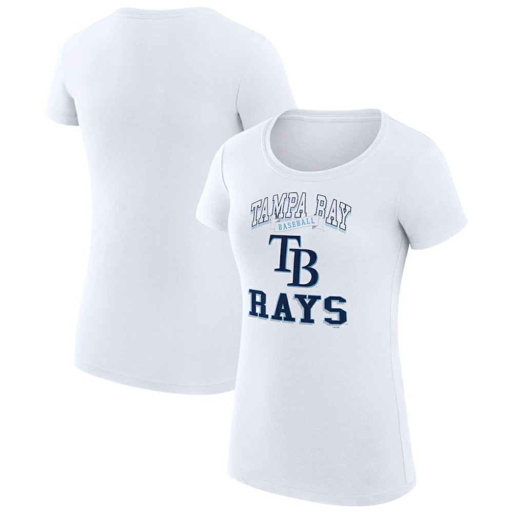 Tampa Bay Rays G-III 4Her by Carl Banks Women's Super-Slim Fit Lightweight Team Logo Graphic T-Shirt - MLB