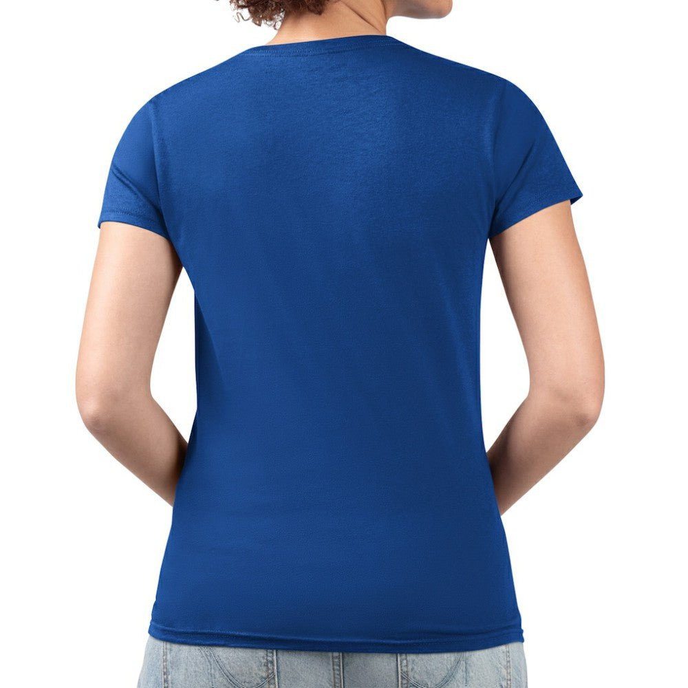 Toronto Blue Jays G-III 4Her by Carl Banks Women's Super-Slim Fit Lightweight Team Logo Graphic V-Neck T-Shirt - MLB