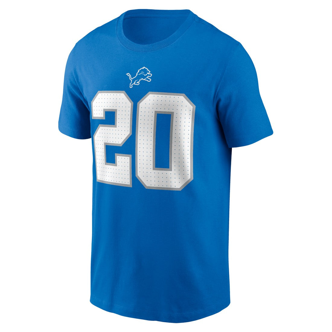 Barry Sanders Detroit Lions Retired Player Name & Number T-Shirt Blue | Nike for Sale