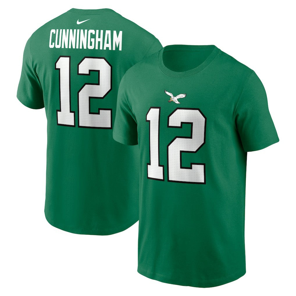 Randall Cunningham Philadelphia Eagles Retired Player Name & Number T-Shirt Kelly Green | Nike for Sale