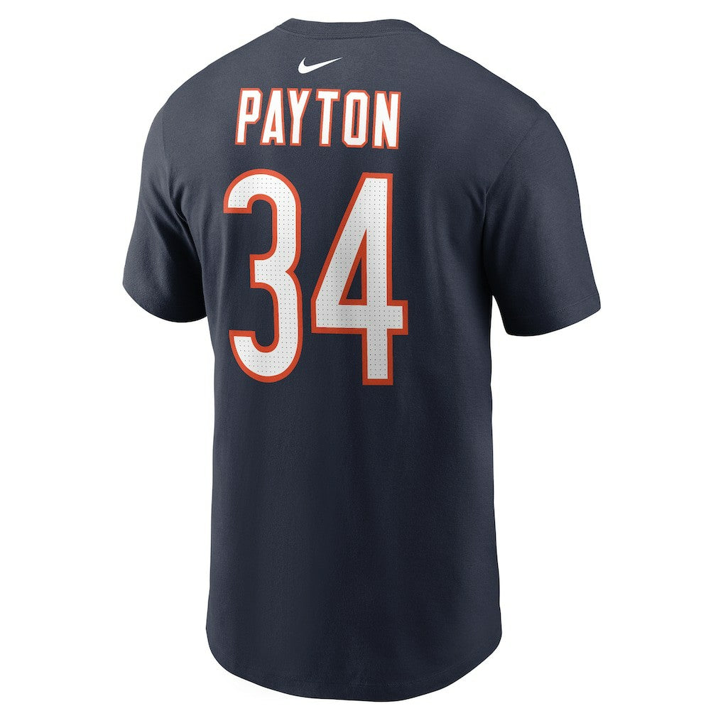 Walter Payton Chicago Bears Retired Player Name & Number T-Shirt Navy | Nike for Sale