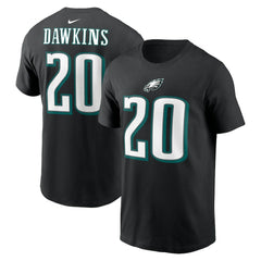 Brian Dawkins Philadelphia Eagles Retired Player Name & Number T-Shirt Black | Nike for Sale