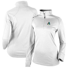 Arizona Diamondbacks Columbia Women's Cooperstown Collection Shotgun 2.0 Omni-Wick Quarter-Zip Top - White Tops - MLB