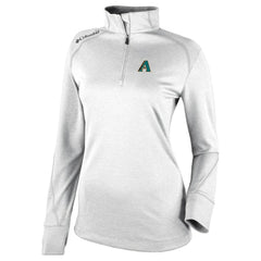 Arizona Diamondbacks Columbia Women's Cooperstown Collection Shotgun 2.0 Omni-Wick Quarter-Zip Top - White Tops - MLB