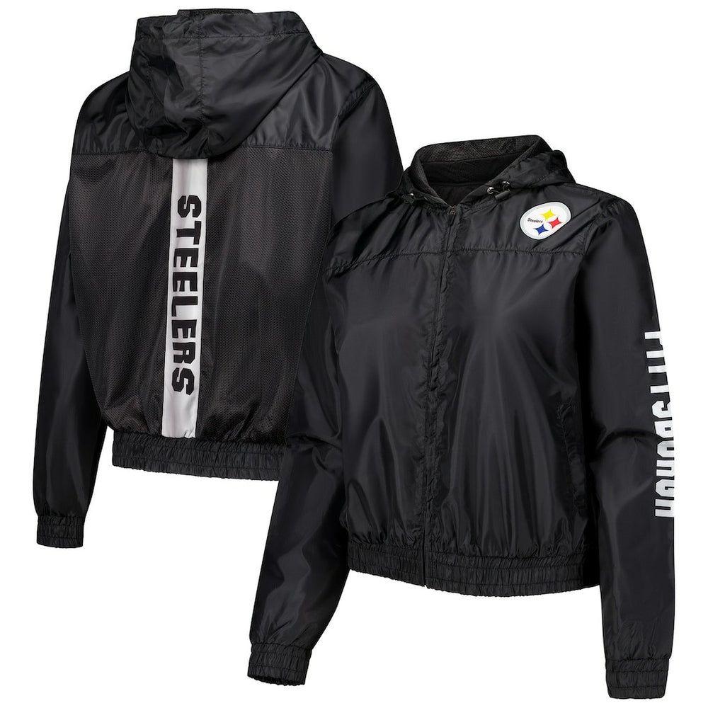 Pittsburgh Steelers Women's Full-Zip Jacket Black | Fanatics