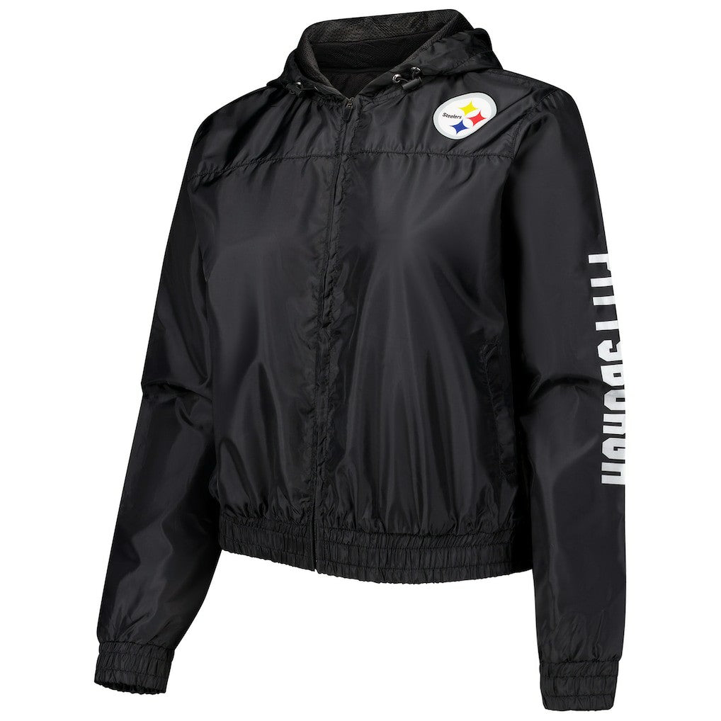 Pittsburgh Steelers Women's Full-Zip Jacket Black | Fanatics