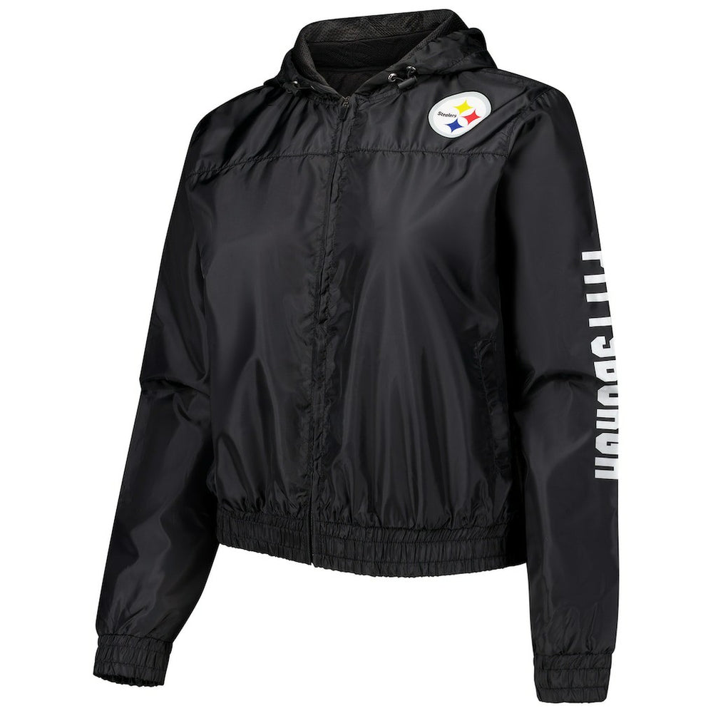 Pittsburgh Steelers Women's Full-Zip Jacket Black | Fanatics