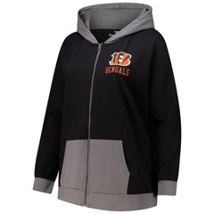 Cincinnati Bengals Women's Hit It Full-Zip Hoodie Black | Fanatics
