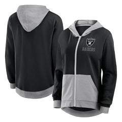 Las Vegas Raiders Women's Hit It Full-Zip Hoodie Black | Fanatics