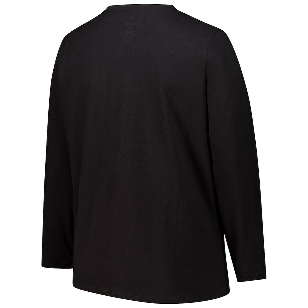 Jacksonville Jaguars Women's Long Sleeve Scoop Neck T-Shirt Black | Fanatics
