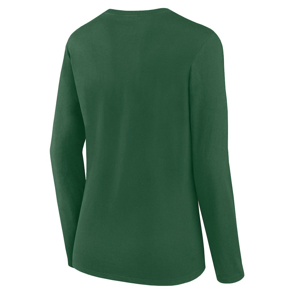 New York Jets Women's Long Sleeve Scoop Neck T-Shirt Green | Fanatics