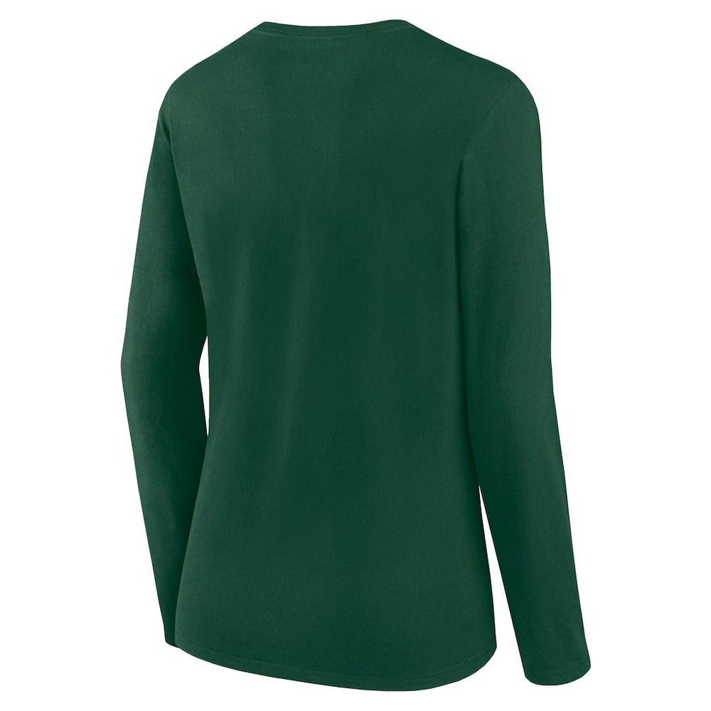 Green Bay Packers Women's Long Sleeve Scoop Neck T-Shirt Green | Fanatics