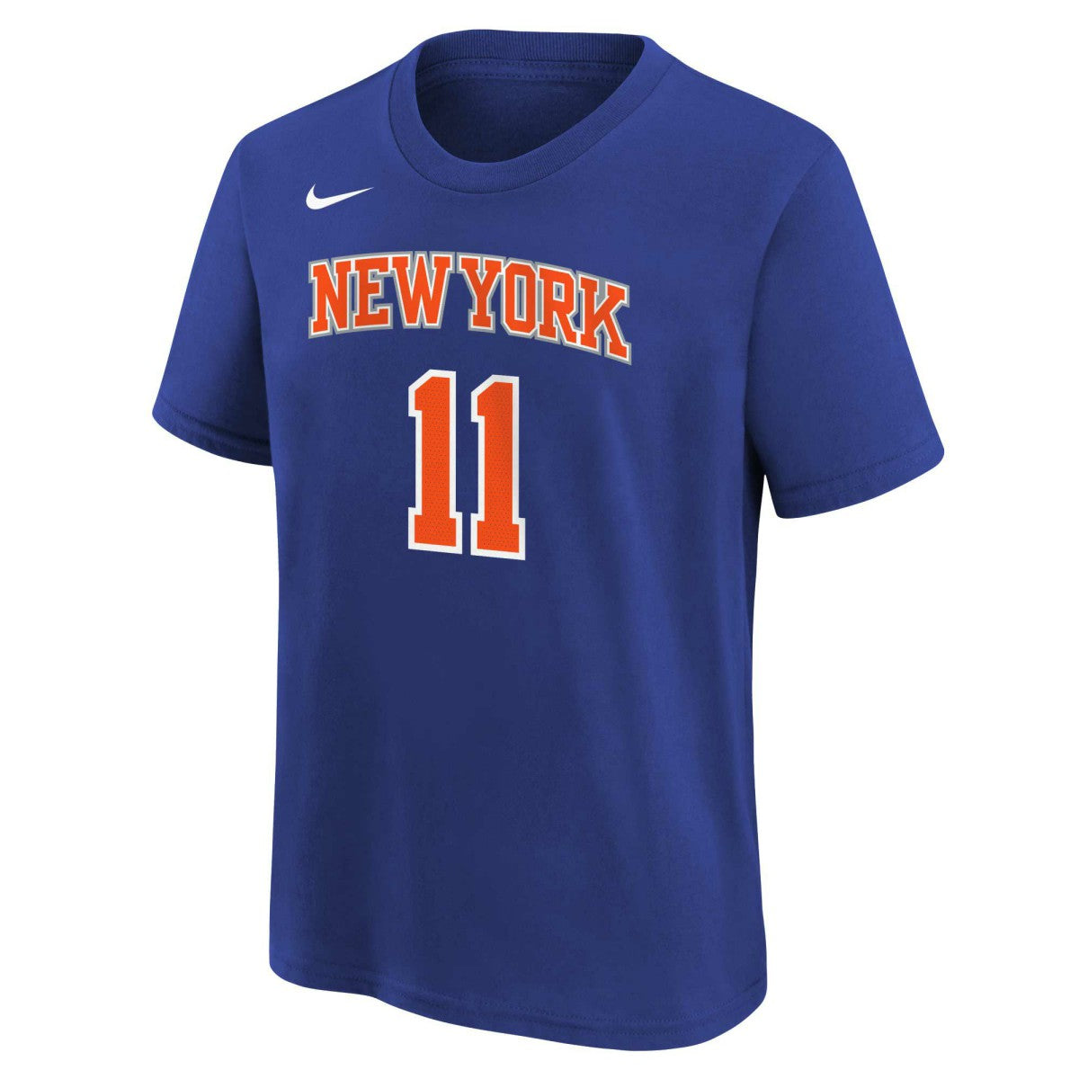 Jalen Brunson New York Knicks Youth Icon Name & Number T-Shirt Blue - NBA
