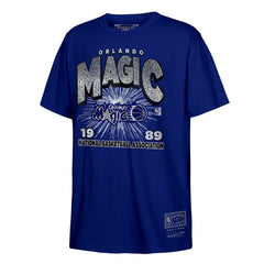 Orlando Magic Hardwood Classics Vintage Hoopster T-Shirt Blue - NBA
