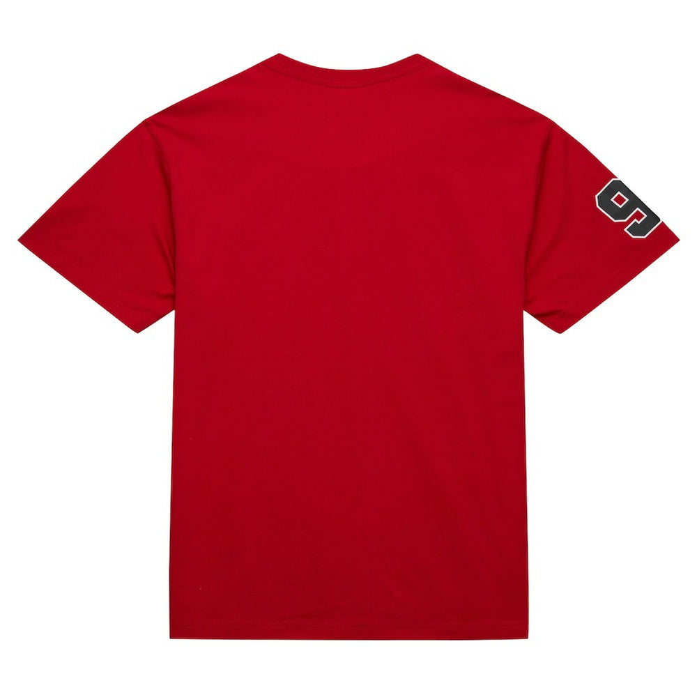 Dennis Rodman Chicago Bulls Premium Nickname T-Shirt Red - NBA