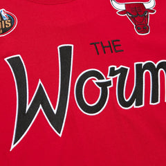 Dennis Rodman Chicago Bulls Premium Nickname T-Shirt Red - NBA