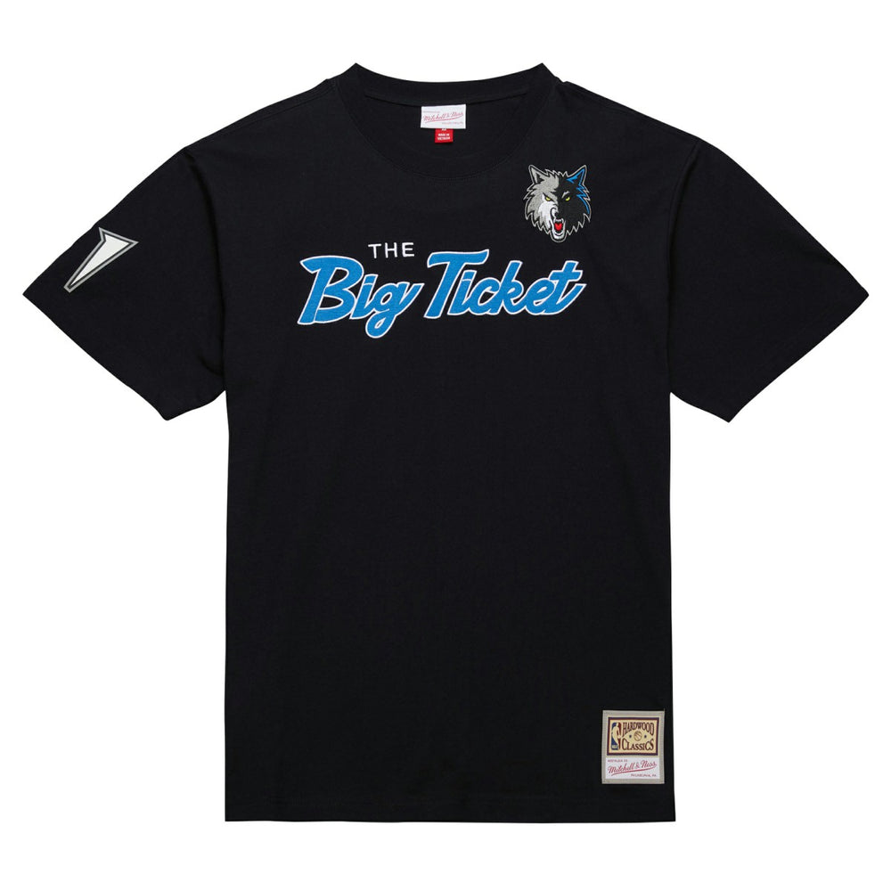 Kevin Garnett Minnesota Timberwolves Premium Nickname T-Shirt Black - NBA