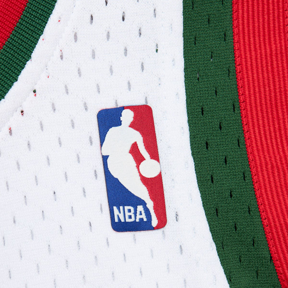Giannis Antetokounmpo Milwaukee Bucks 2013/14 Hardwood Classics Swingman Jersey White - NBA