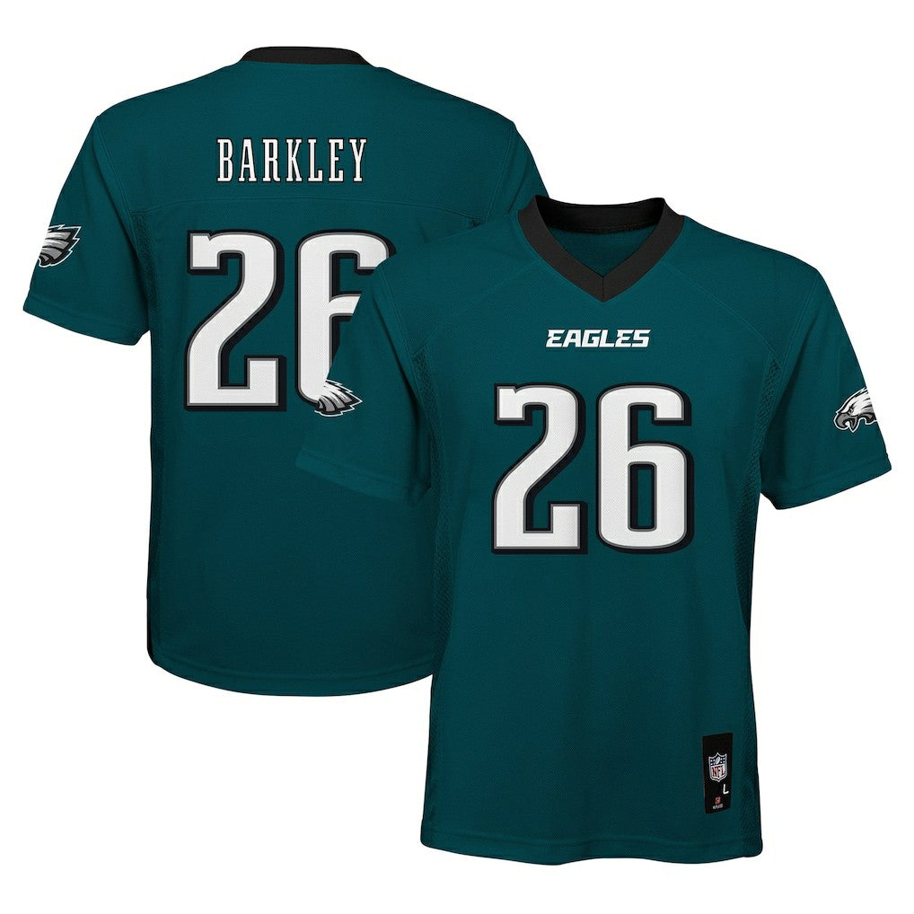 Saquon Barkley Philadelphia Eagles Preschool Replica Player Jersey Midnight Green | NFL